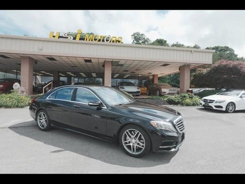 Black 2016 Mercedes-Benz S-Class 4MATIC