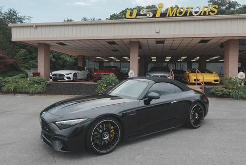 Obsidian Black Metallic 2022 Mercedes-Benz AMG SL 63 Base