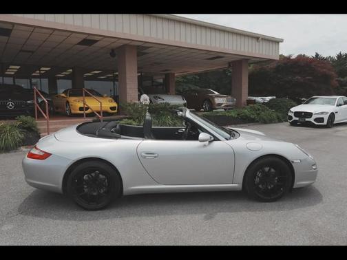 Arctic Silver Metallic 2008 Porsche 911 911 Carrera Cabriolet