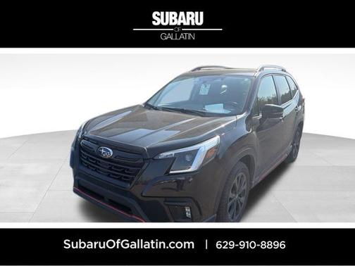 Crystal Black Silica 2022 Subaru Forester Sport