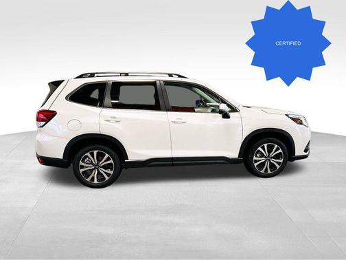 Crystal White Pearl 2024 Subaru Forester Limited