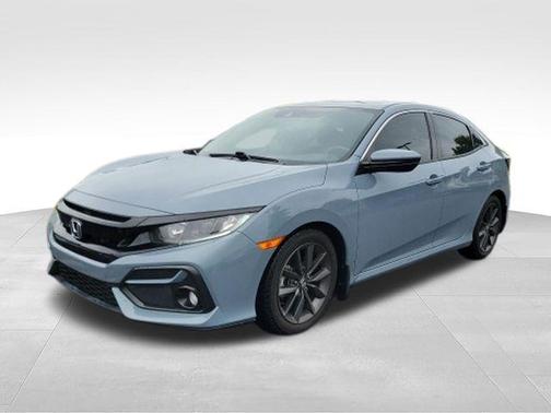Gray 2021 Honda Civic EX