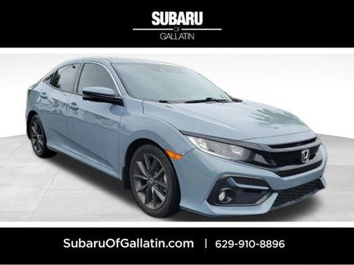Gray 2021 Honda Civic EX