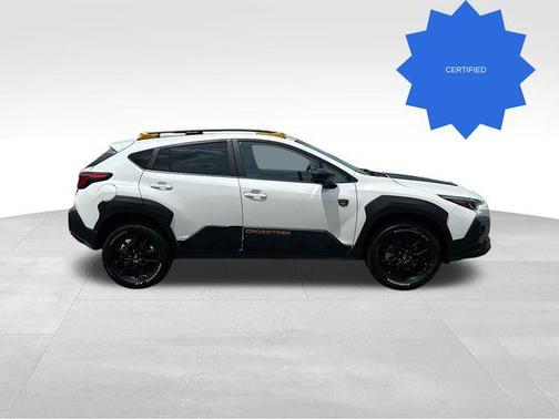 Crystal White Pearl 2025 Subaru Crosstrek Wilderness