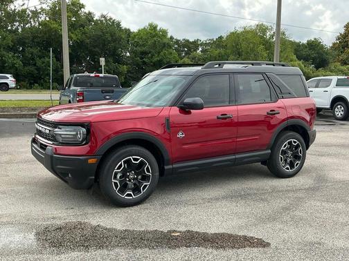 Ruby Red Metallic Tinted Clearcoat 2026 Ford Bronco Sport Outer Banks