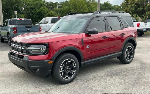 Ruby Red Metallic Tinted Clearcoat 2026 Ford Bronco Sport Outer Banks