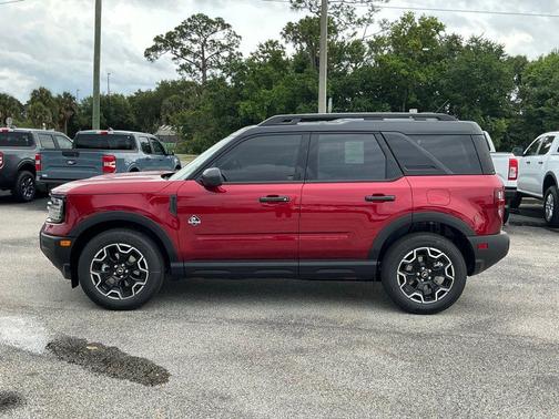 Ruby Red Metallic Tinted Clearcoat 2026 Ford Bronco Sport Outer Banks