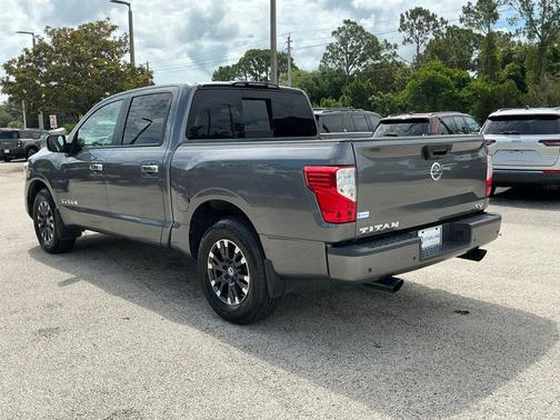 Gun Metallic 2021 Nissan Titan SV