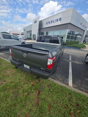 Gun Metallic 2021 Nissan Titan SV