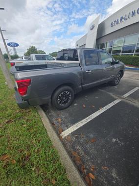 Gun Metallic 2021 Nissan Titan SV