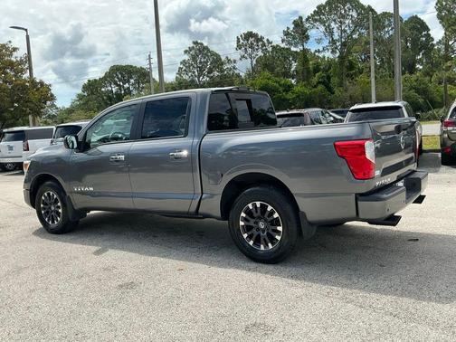 Gun Metallic 2021 Nissan Titan SV