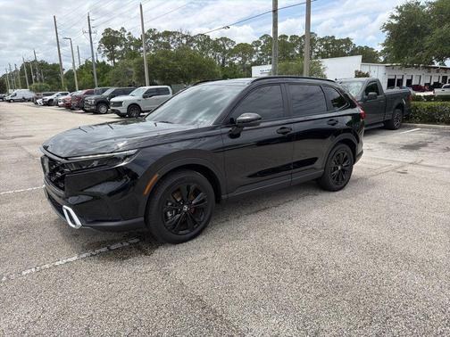 Crystal Black Pearl 2026 Honda CR-V Hybrid Sport Touring AWD