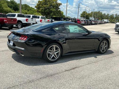 Shadow Black 2026 Ford Mustang EcoBoost