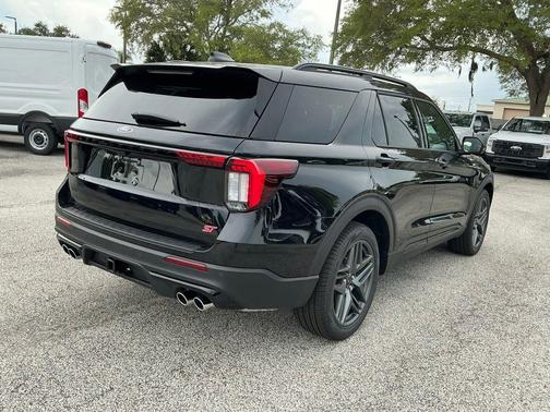 Agate Black Metallic 2026 Ford Explorer ST