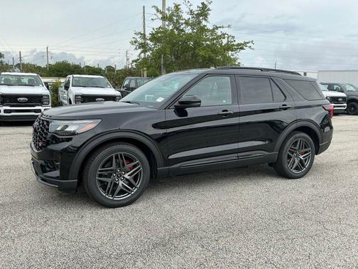 Agate Black Metallic 2026 Ford Explorer ST