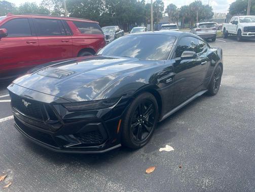 Shadow Black 2025 Ford Mustang GT