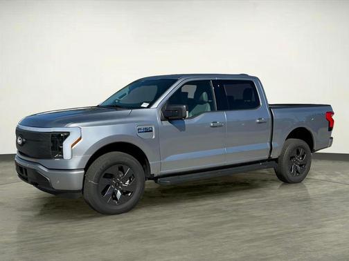 Silver Metallic 2025 Ford F-150 Lightning Flash