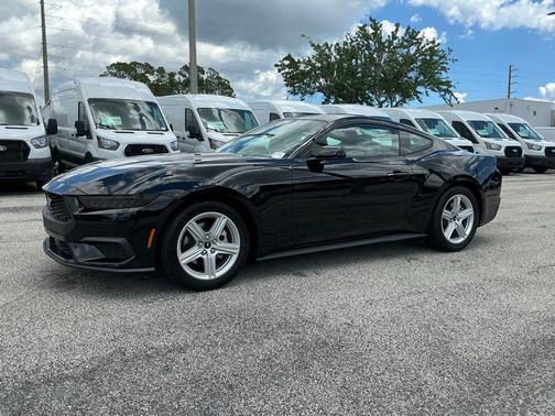 Shadow Black 2026 Ford Mustang EcoBoost