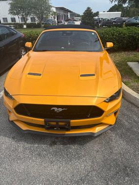 Cyber Orange Metallic Tricoat 2022 Ford Mustang GT Premium