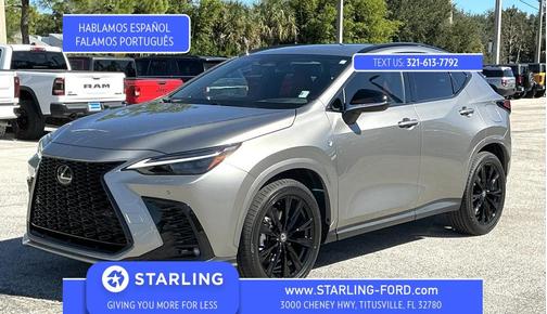 2026 Lexus NX 350 350 F HANDLING