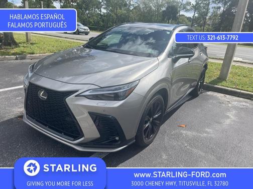2026 Lexus NX 350 350 F HANDLING
