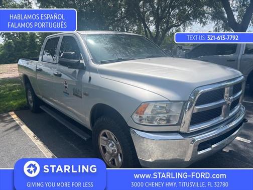 2018 RAM 2500 Tradesman Crew Cab 4x2 6'4' Box