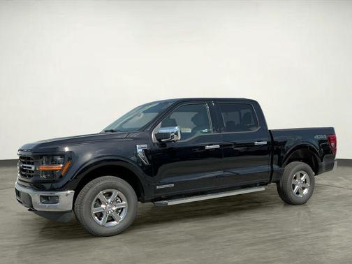 Agate Black Metallic 2025 Ford F-150 XLT
