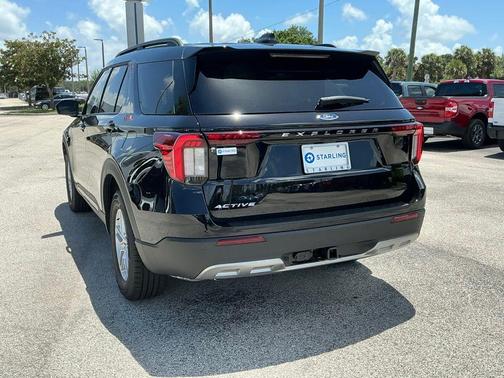 Agate Black Metallic 2026 Ford Explorer Active