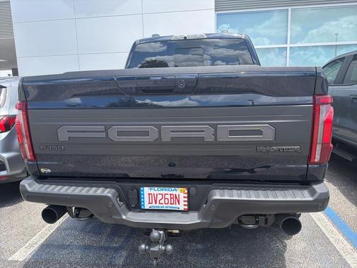 Antimatter Blue Metallic 2025 Ford F-150 Raptor