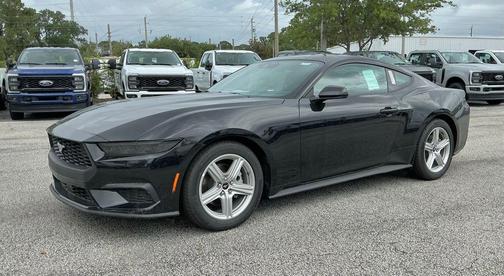 Shadow Black 2026 Ford Mustang EcoBoost