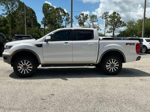 White Platinum Tri-Coat 2019 Ford Ranger LARIAT