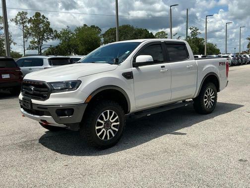 White Platinum Tri-Coat 2019 Ford Ranger LARIAT