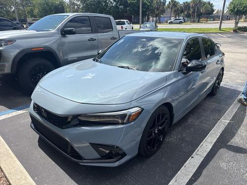 Morning Mist Metallic 2023 Honda Civic Sport
