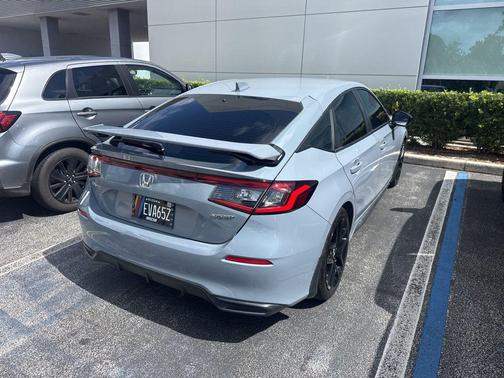 Morning Mist Metallic 2023 Honda Civic Sport