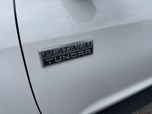 Super White 2016 Toyota Tundra Platinum