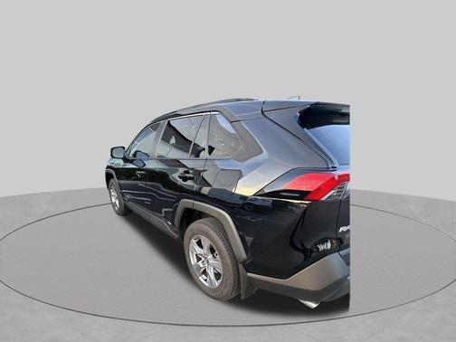 Midnight Black Metallic 2025 Toyota RAV4 Hybrid XLE
