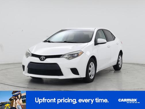 White 2015 Toyota Corolla L