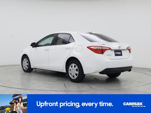 White 2015 Toyota Corolla L