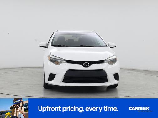 White 2015 Toyota Corolla L