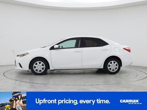 White 2015 Toyota Corolla L