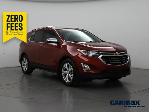 Burgundy 2018 Chevrolet Equinox Premier