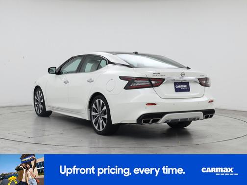 White 2023 Nissan Maxima Platinum