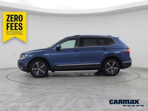 Blue 2019 Volkswagen Tiguan SEL