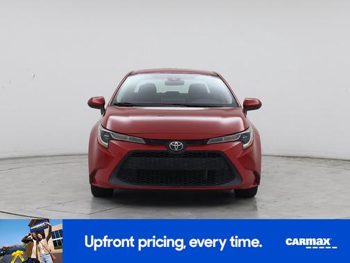Red 2021 Toyota Corolla LE
