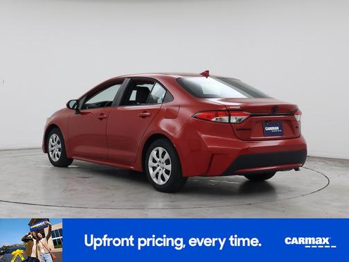 Red 2021 Toyota Corolla LE