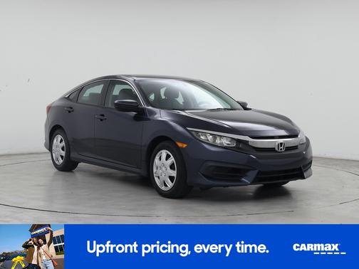 Blue 2017 Honda Civic LX