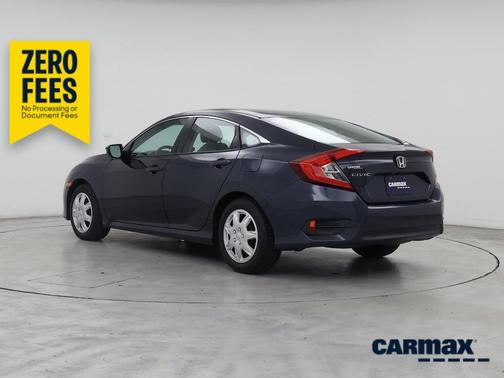 Blue 2017 Honda Civic LX
