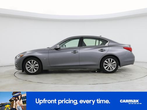 Black 2015 INFINITI Q50 Premium