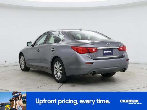 Black 2015 INFINITI Q50 Premium