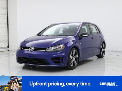Blue 2016 Volkswagen Golf R